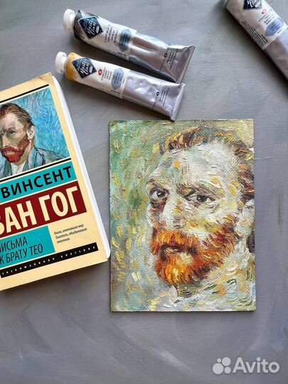 Картина маслом портрет художник ван гог