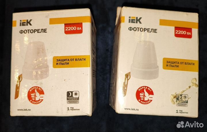 Фотореле IEK