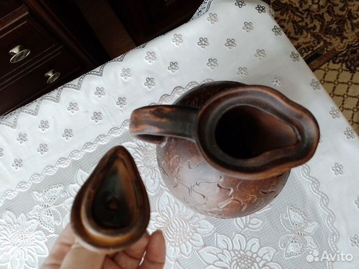 Кувшин и тарелка Абрау-Дюрсо