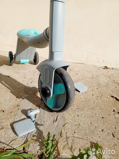 Самокат детский беговел 3в1