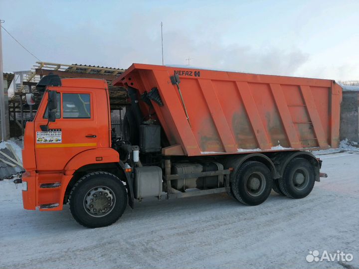 Самосвал 20м³ КАМАЗ 6520-43, 2017