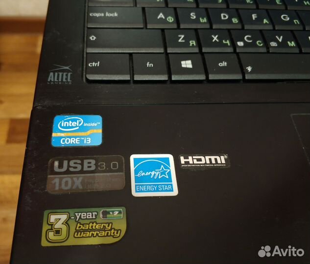 Asus Core i3-3120M / 8G
