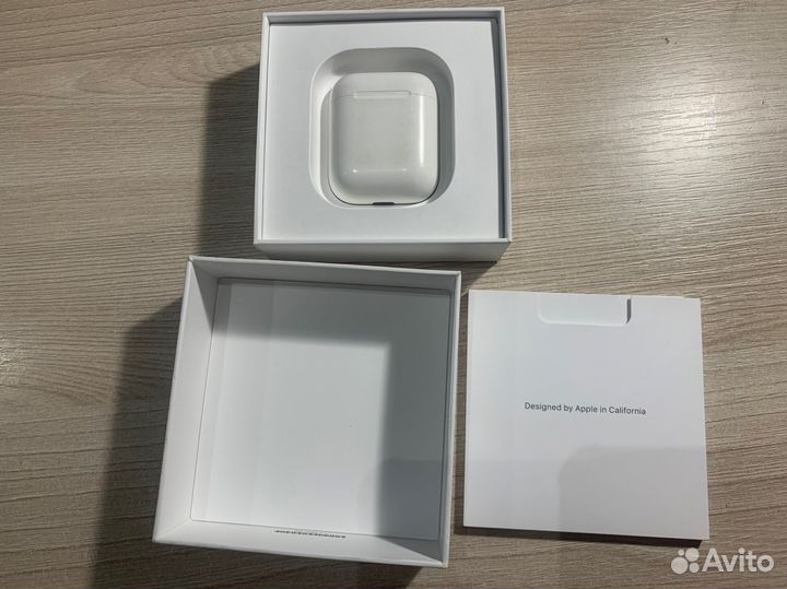 Беспроводные наушники apple airpods 2