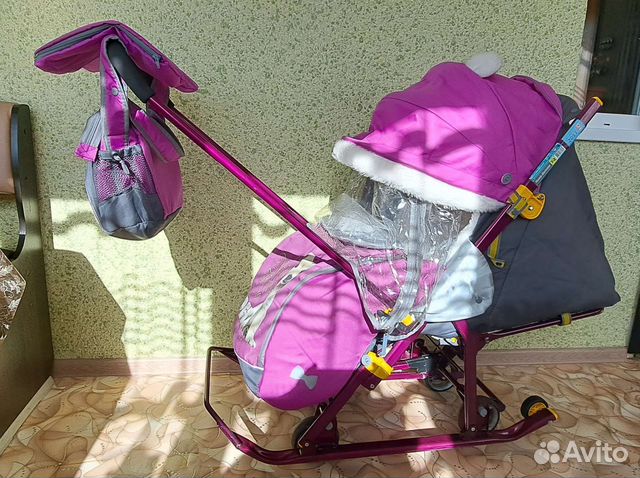 Санки коляска ника 7 2