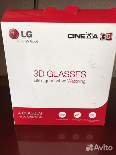 3D Очки LG Cinema glasses