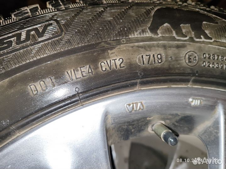 Колеса зимние 225/60/18, 7х18/ET35 5x114.3, 60.1