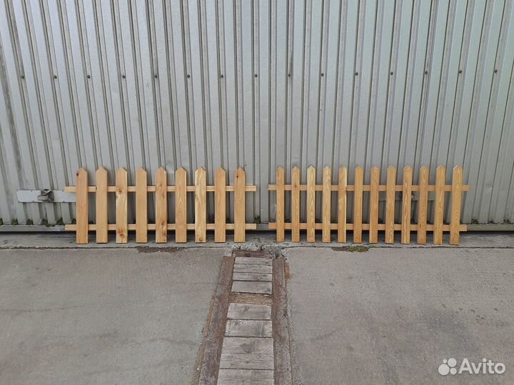 Забор из сибирской лиственницы