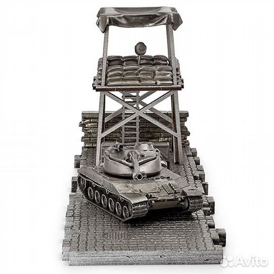 Диорама танка BAT.-chtillon 25 T из металла 1:72