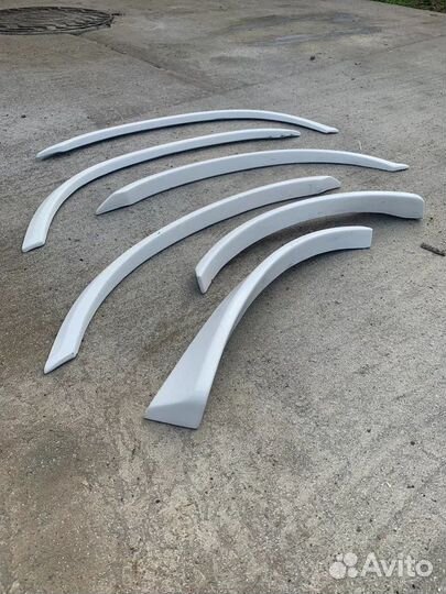 Расширители колесных арок BMW X5 E53 стеклопластик