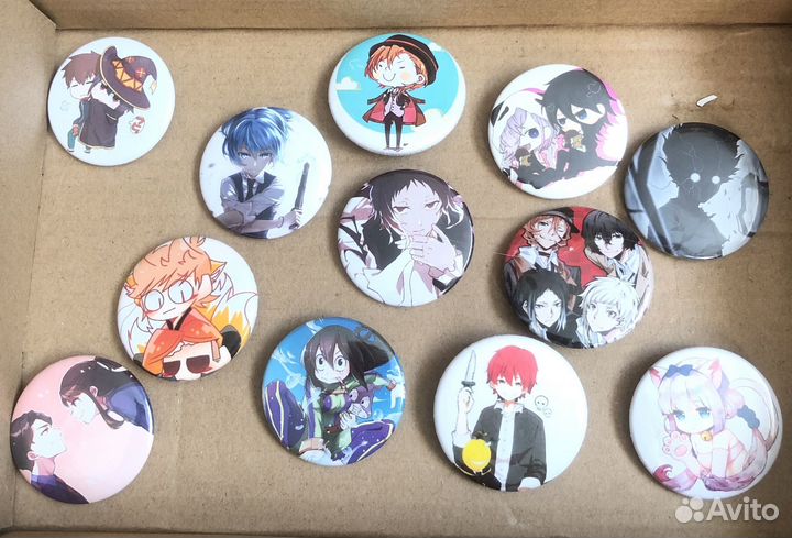 Аниме значки