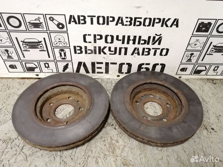 Диск тормозной передний для Chevrolet Aveo (T300)