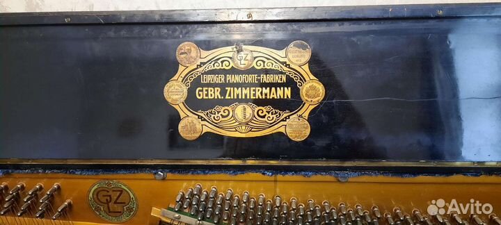 Немецкое пианино Zimmermann
