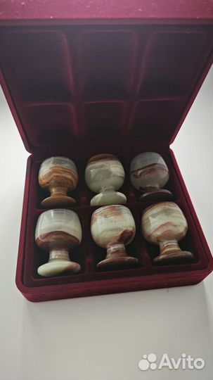 Рюмки из оникса