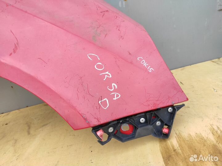 Крыло переднее правое на Opel Corsa D