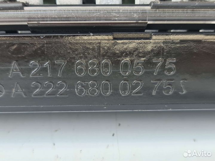 Приборная панель цифровая Mercedes W222