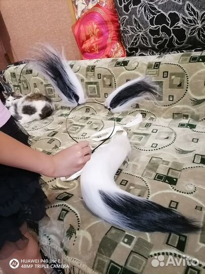 Хвост с ушками