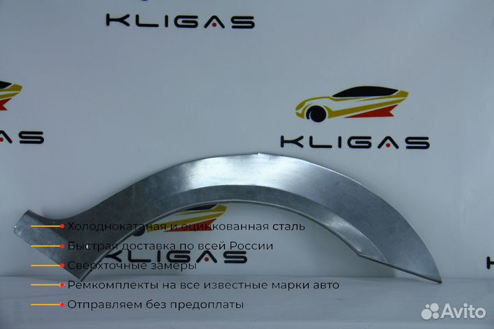 Кузовная арка Renault Logan 1