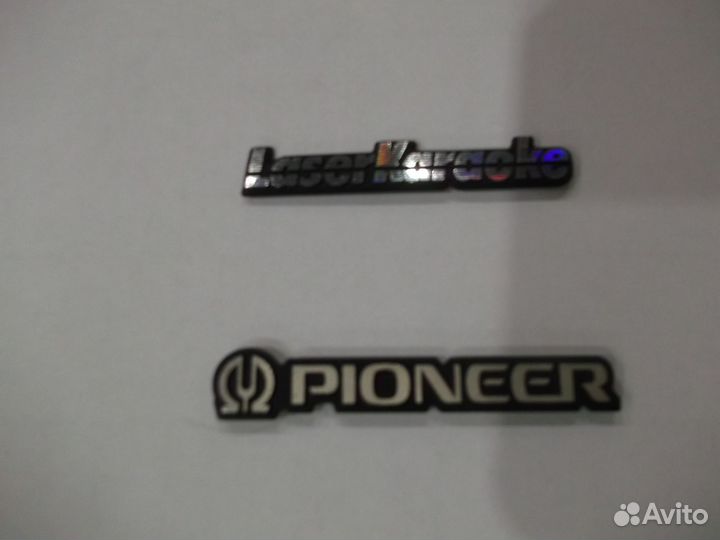 Оригинальные шильды Pioneer LaserDisc LaserKaraoke