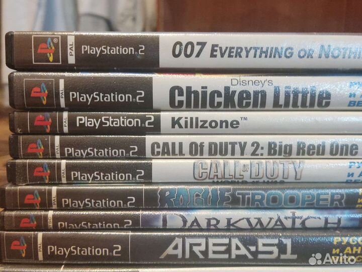 Диски на ps2 лицензия