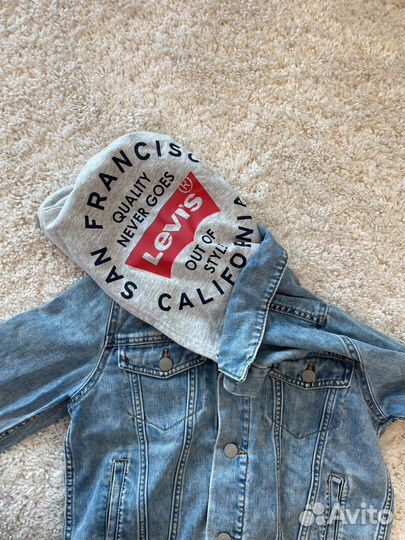 Джинсовая куртка levis детская