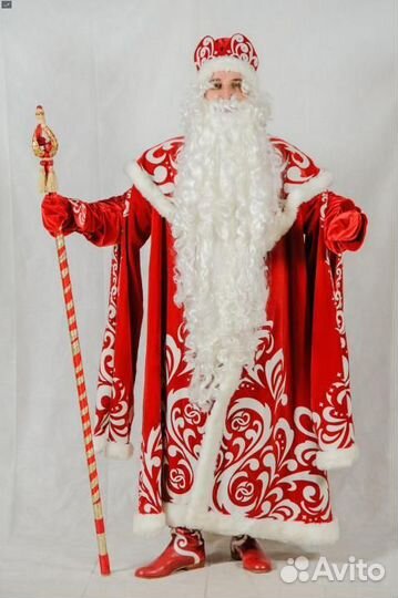 Костюм деда мороза и снегурочки оптом/розница