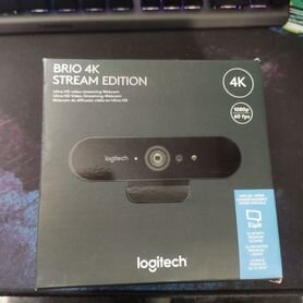 Веб камера Logitech brio 4k прямо как новая