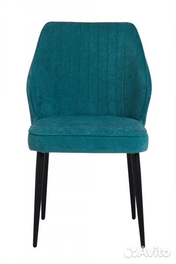 Стул michael черный/велюр mint LUX b15 мятный