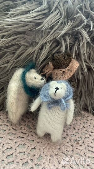 Вязанные игрушки ручной работы,брелки