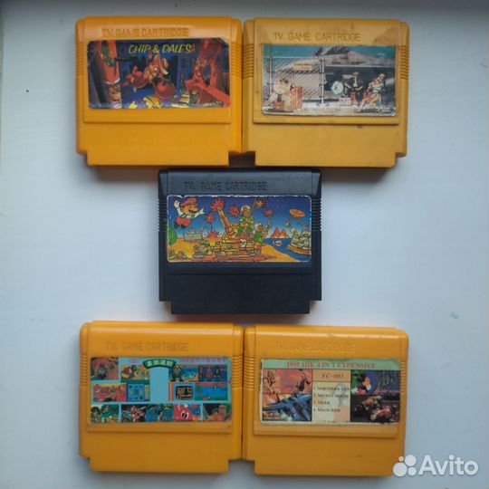 Картриджи Денди