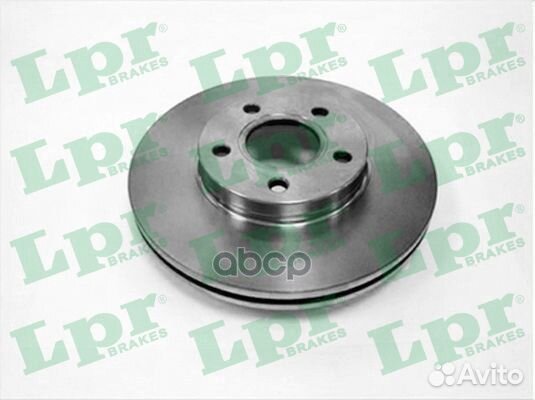 Диск тормозной f1009v Lpr