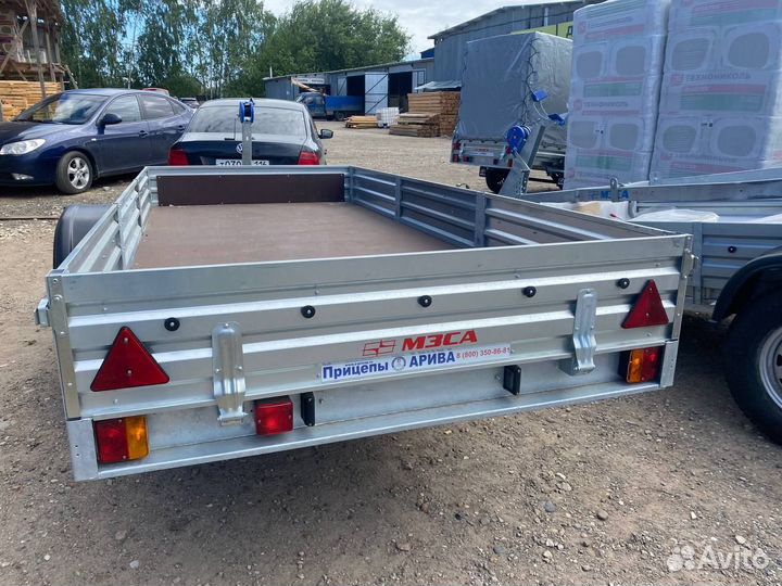 Прицеп усиленный, для бездорожья. Рессоры 5листов