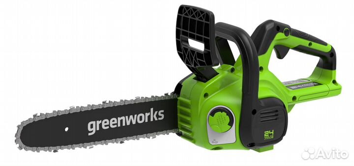 Аккумуляторная газонокосилка Greenworks 24V