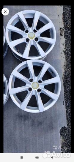 Диски ориг.R16 на Пежо,Ситроен 4/108