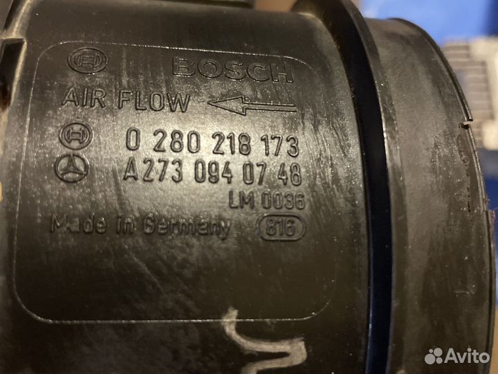 Дмрв Расходомер M273 M273 Mercedes Гарантия