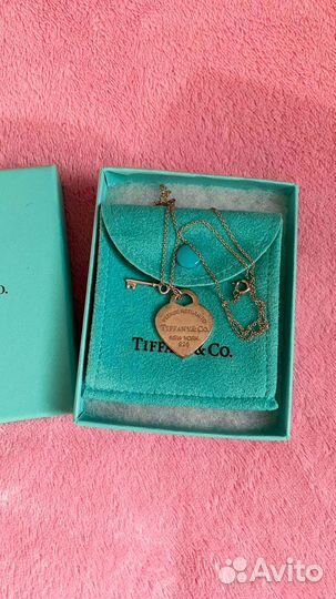 Подвеска tiffany сердце серебро