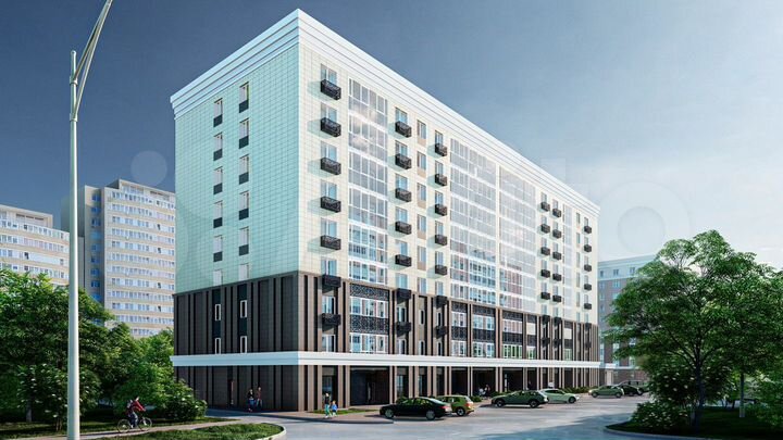 3-к. квартира, 62,8 м², 8/9 эт.