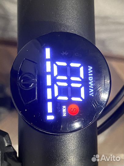 Самокат электрический midway 0809 pro