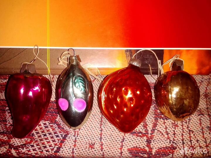 Елочные игрушки СССР