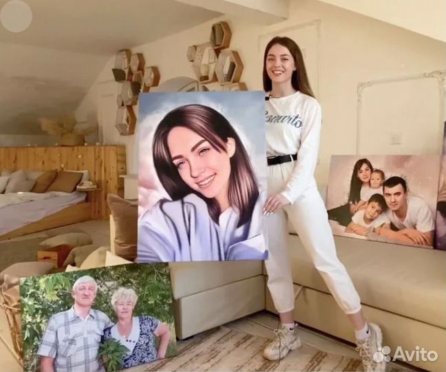 Необычный портрет