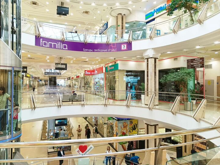 Торговая площадь, 95.2 м² в ТЦ 