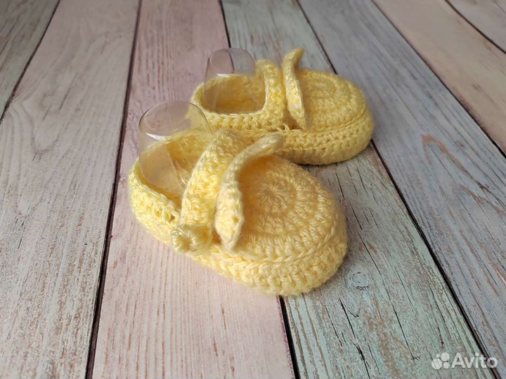 Пинетки вязаные