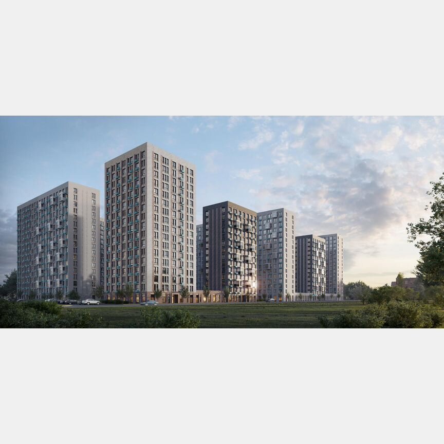 1-к. квартира, 31,7 м², 16/17 эт.