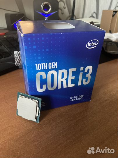 Intel core i3-10100f BOX