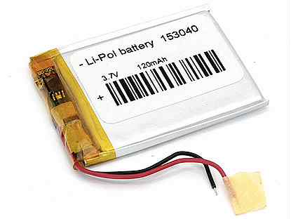 Аккумулятор Li-Pol 2*30*40мм 2pin 3.7V/120mAh