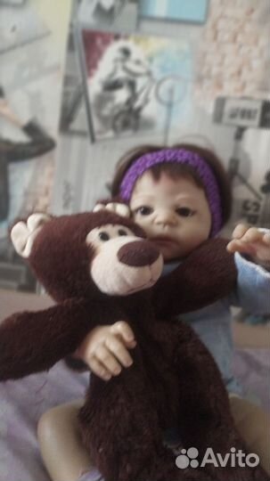 Кукла реборн полностью силиконовая 55 см