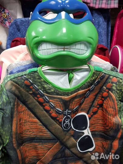 Костюм черепашки Нинзя. Размер S, М,L
