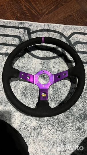 Спортивный руль OPM на ваз Жигули Тойота бмв