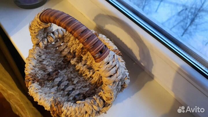 Корзиночка плетеная