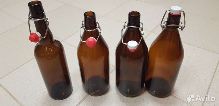 Бутылка с бугельной крышкой