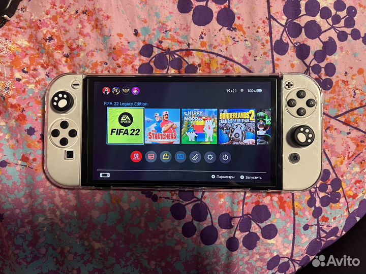 Nintendo switch oled чип 512gb